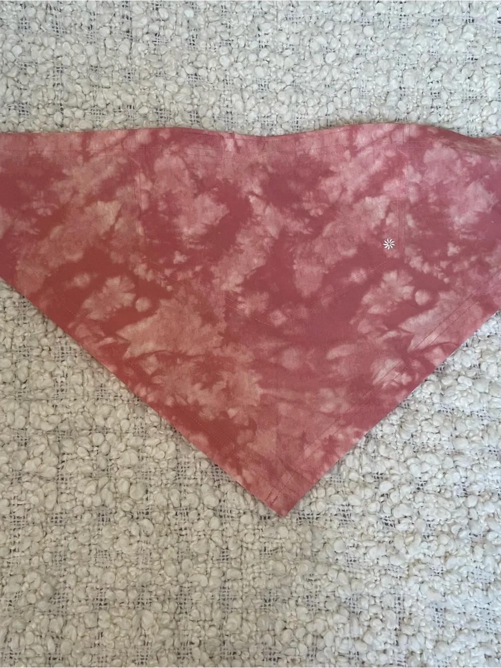 Athleta Pink Tie-Dye Face Mask Bandana
